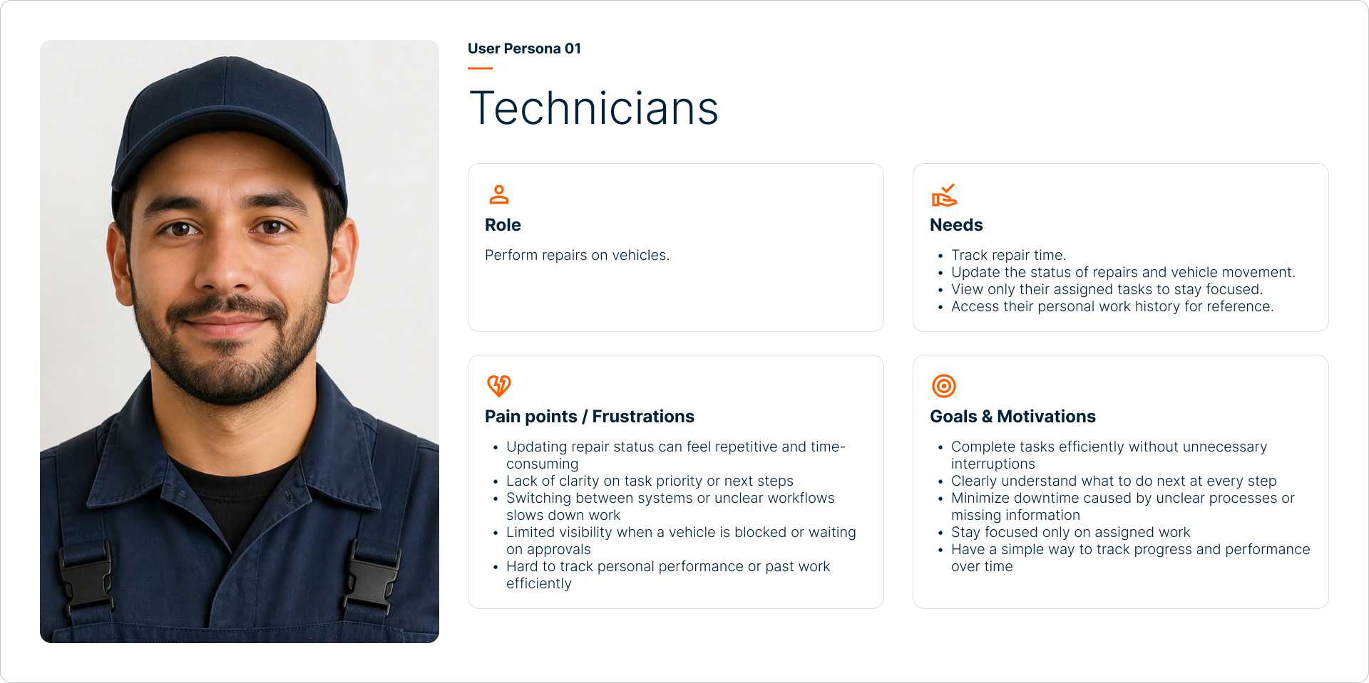 Technician persona
